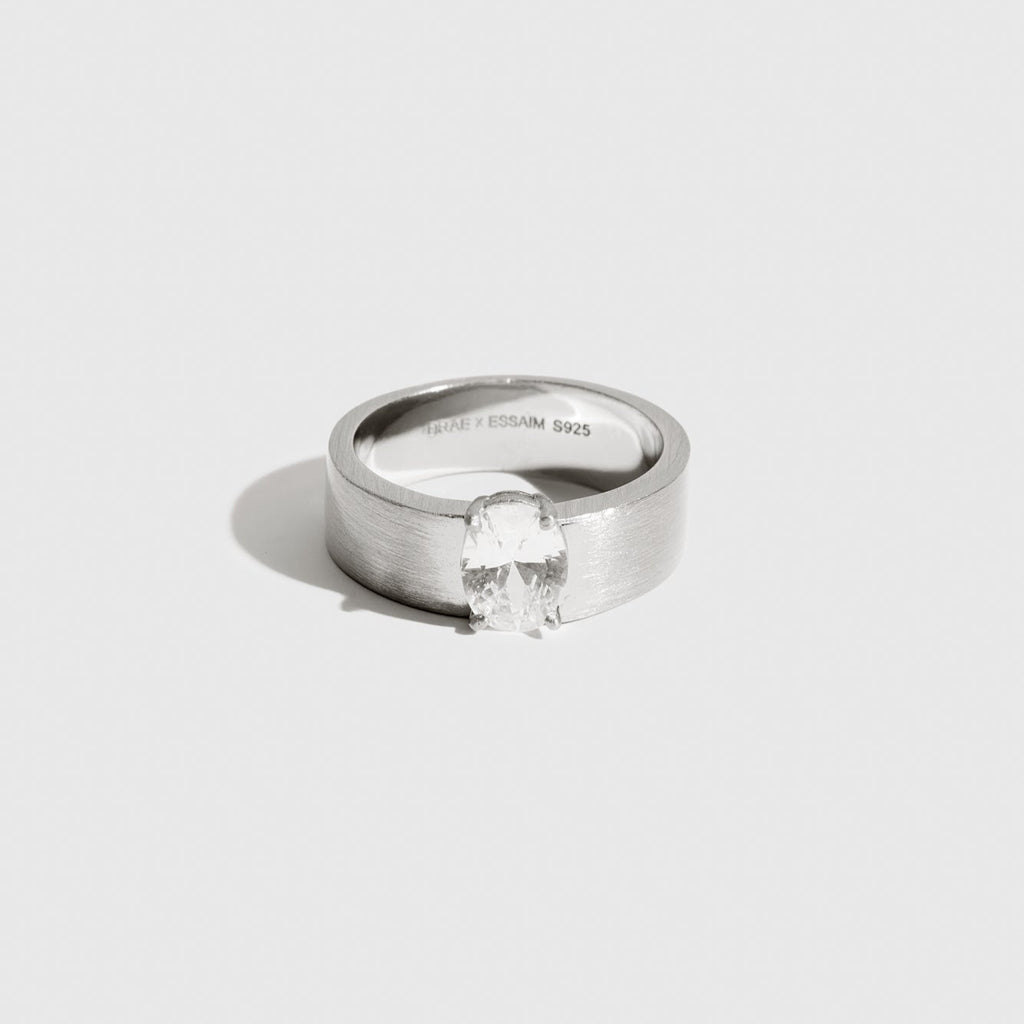 L'Ovale Ring Silver