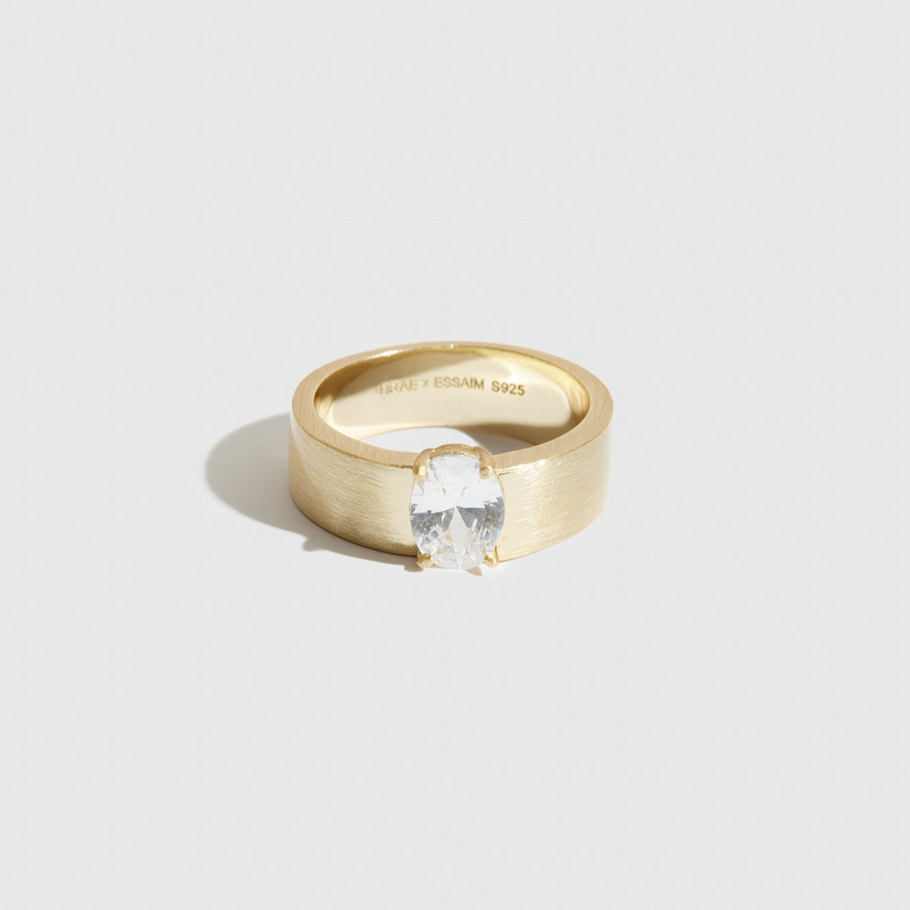 L'Ovale Ring gold